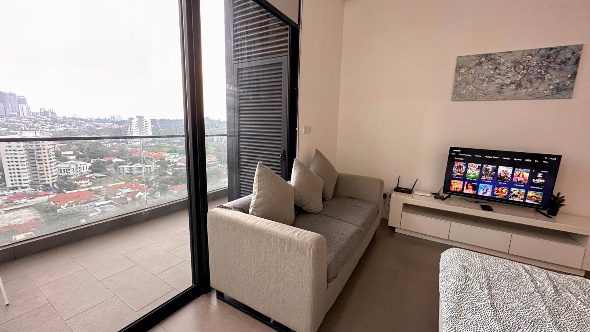Apartmán Kl Sentral Loft, Est Bangsar #6, Lrt Kuala Lumpur Exteriér fotografie