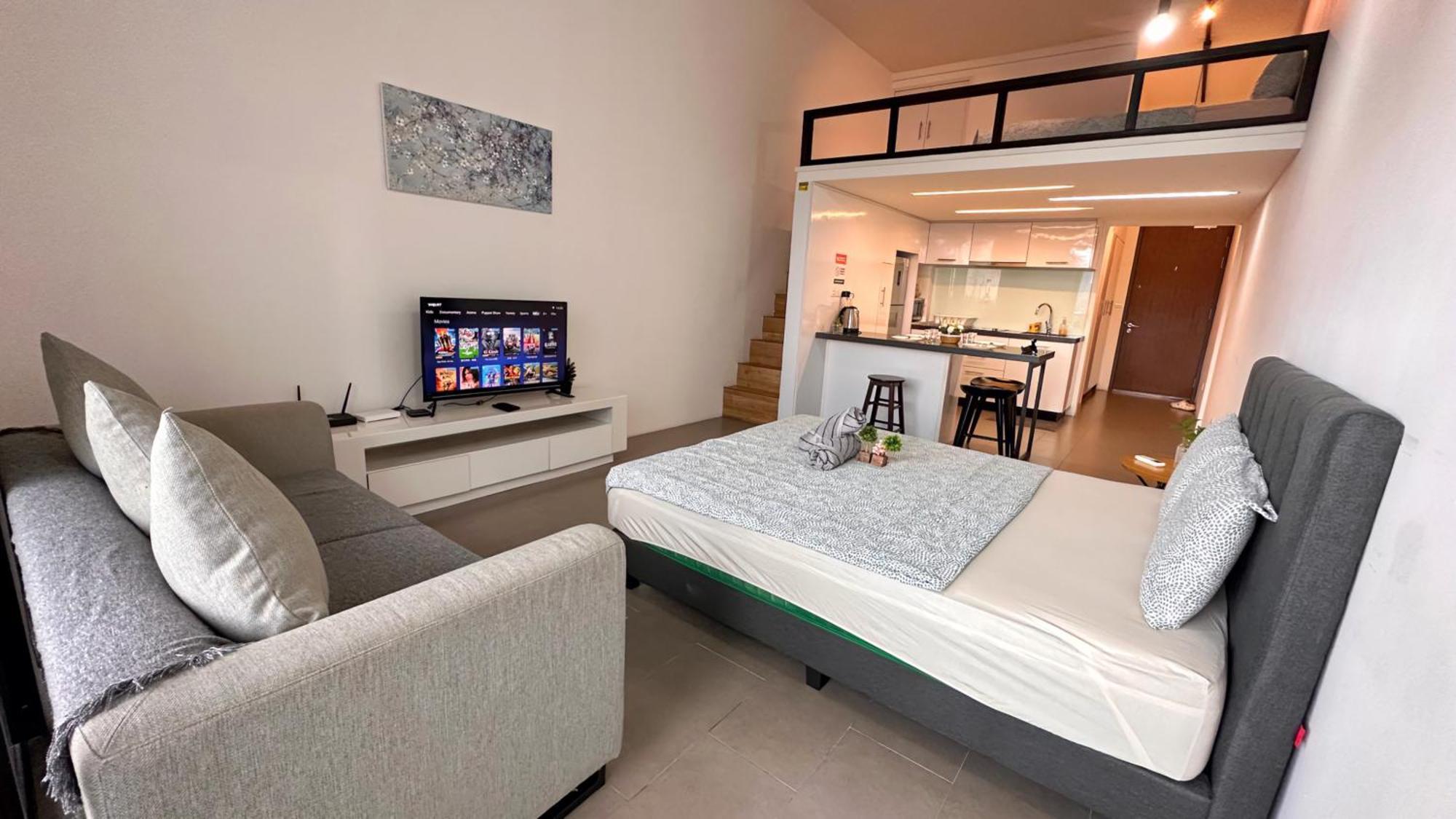 Apartmán Kl Sentral Loft, Est Bangsar #6, Lrt Kuala Lumpur Exteriér fotografie