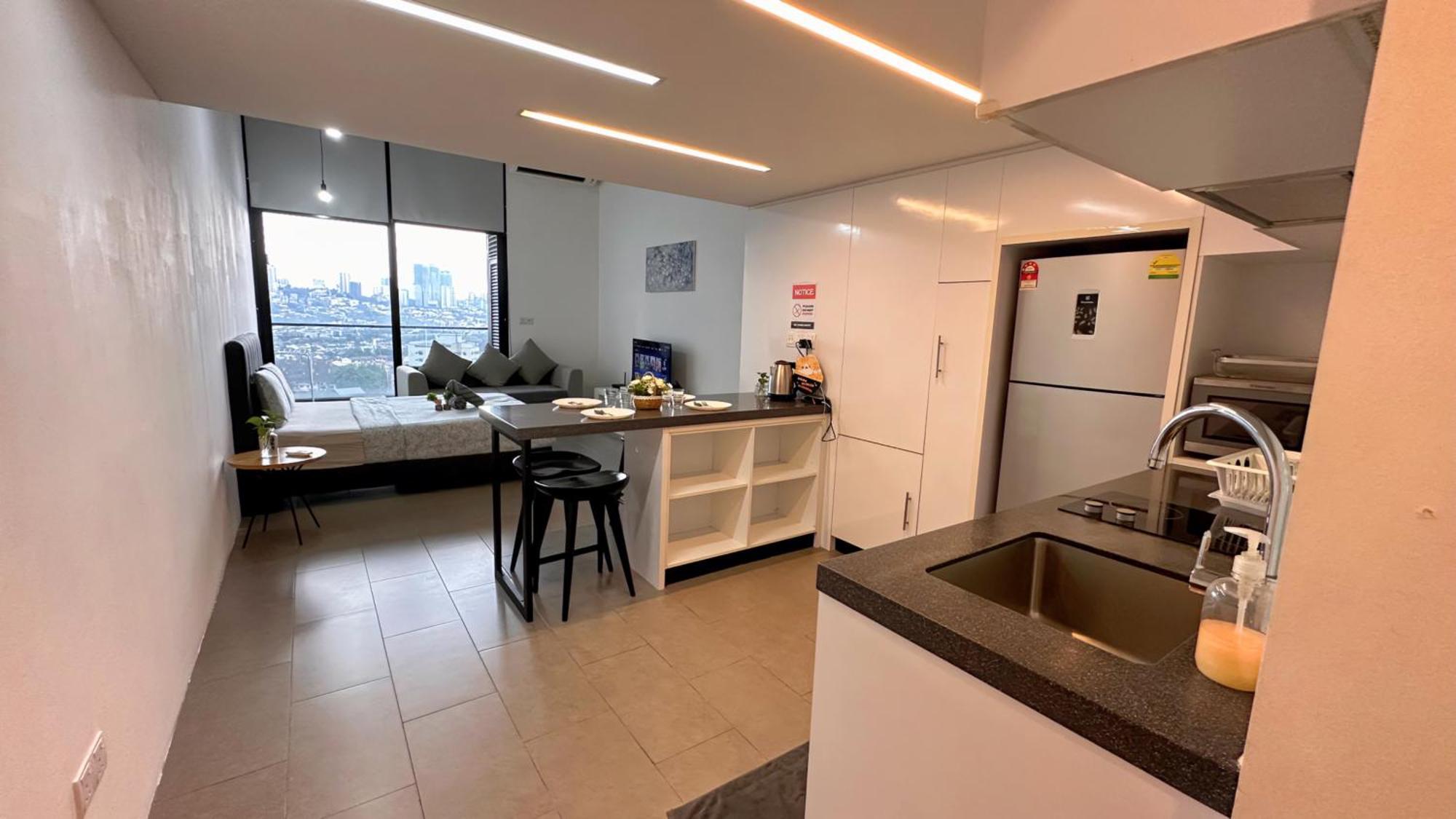 Apartmán Kl Sentral Loft, Est Bangsar #6, Lrt Kuala Lumpur Exteriér fotografie